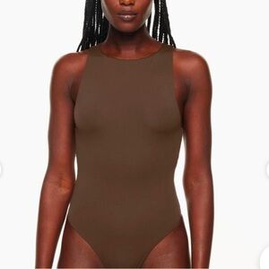 Babaton Brown Bodysuit
